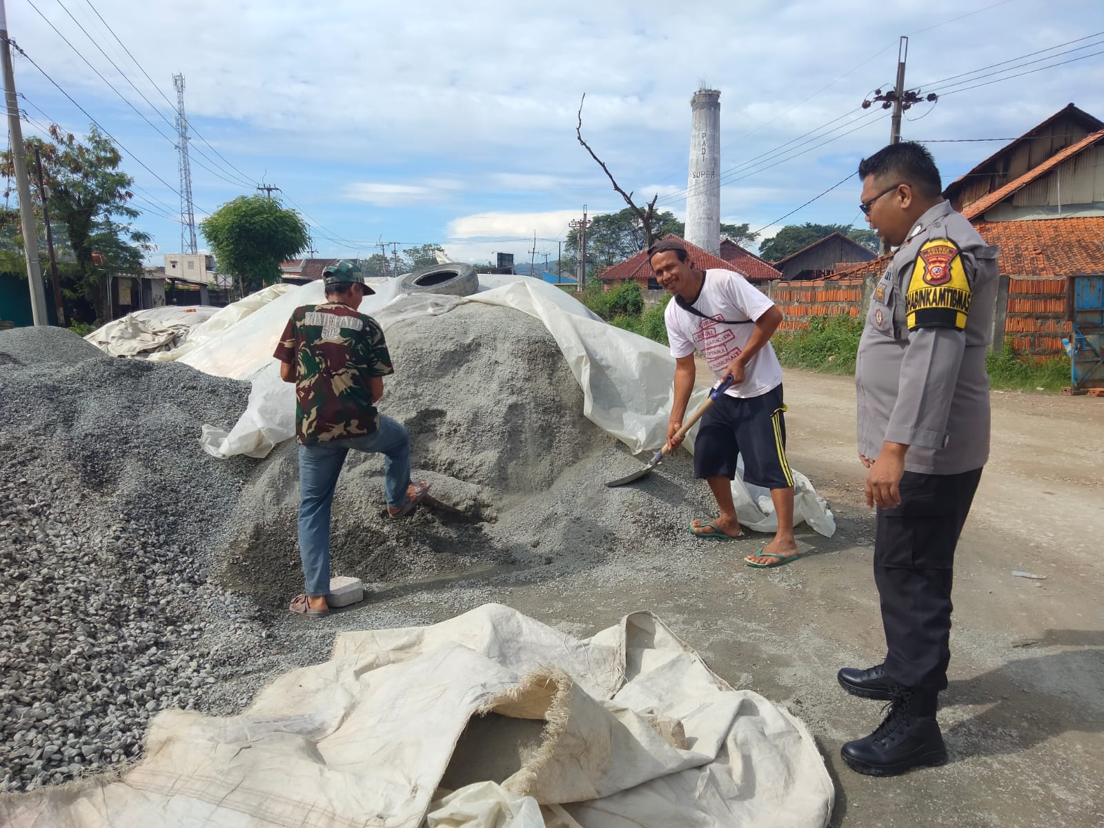 Jaga Kamtibmas, Polsek Plered Rutin Gelar Kegiatan Sambang Warga