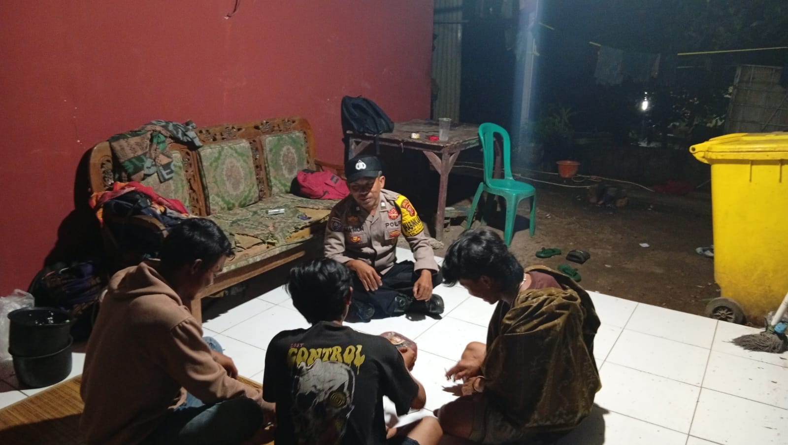Bin Kamling Desa Cinangka, Polsek Bungursari Perkuat Kamtibmas Warga