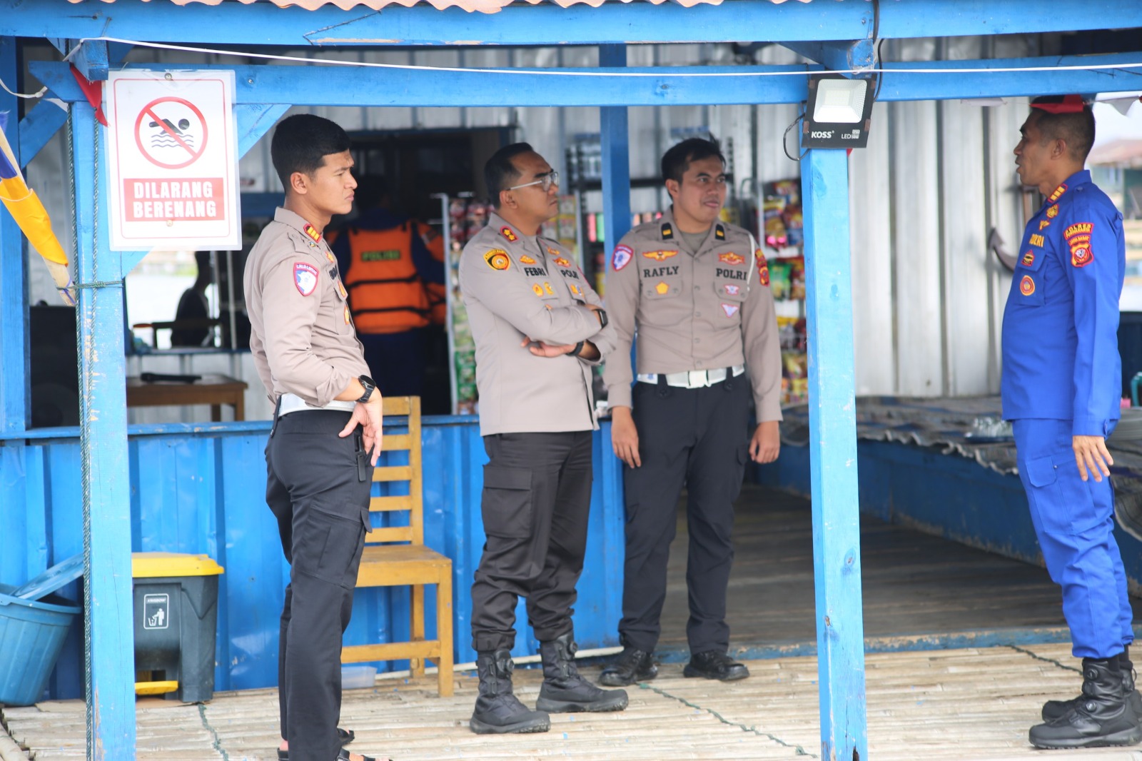 Pastikan Keselamatan Warga, Kapolres Purwakarta Patroli Air di Waduk Jatiluhur