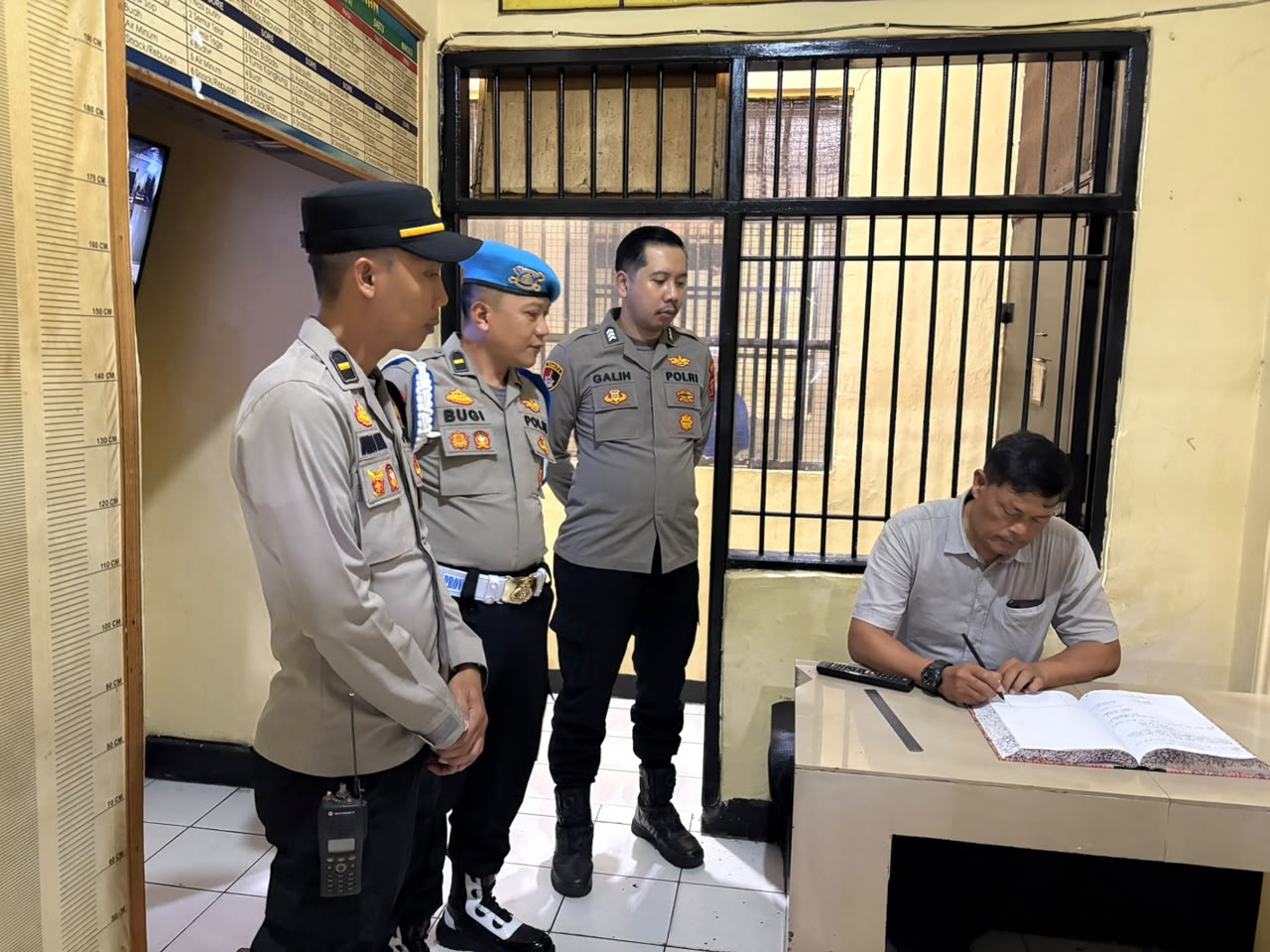 Pengecekan Berkala, Polres Purwakarta Pastikan Tahanan Aman dan Terkontrol