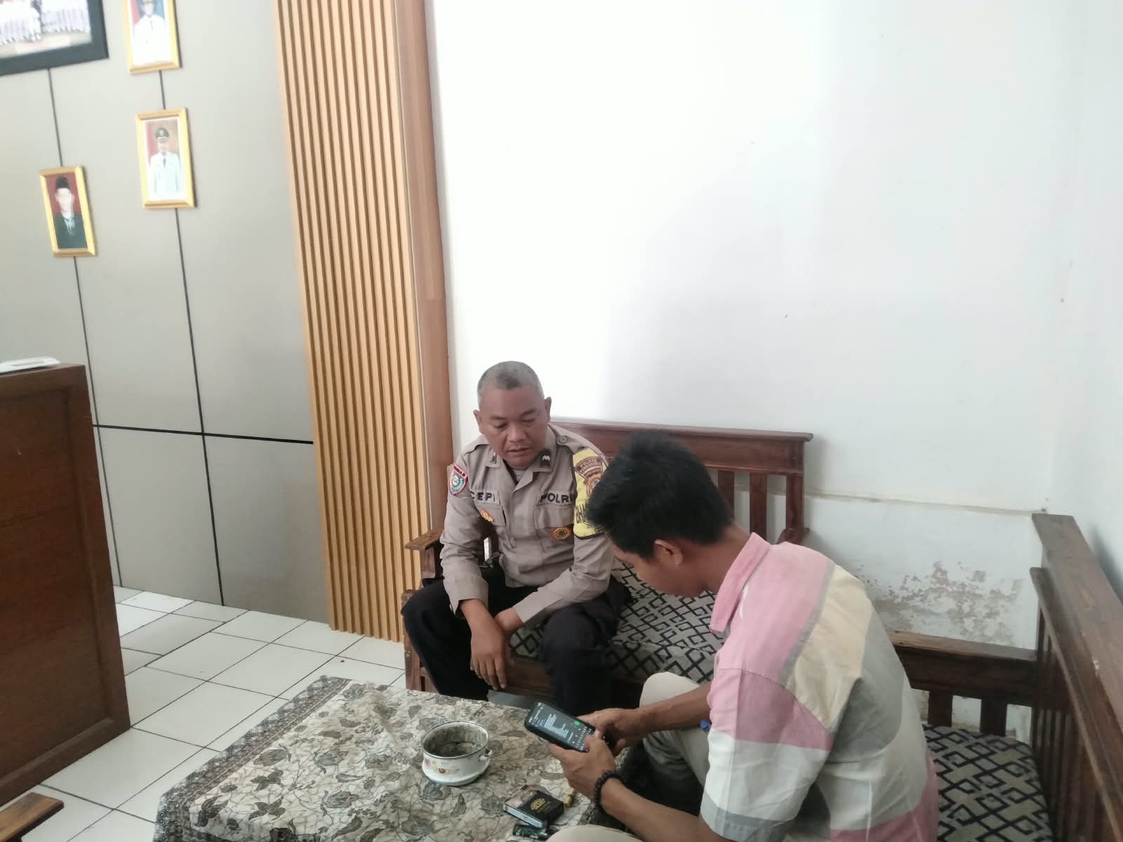 Untuk Keamanan Masyarakat, Polsek Plered Rutin Lakukan Sambang Kamtibmas