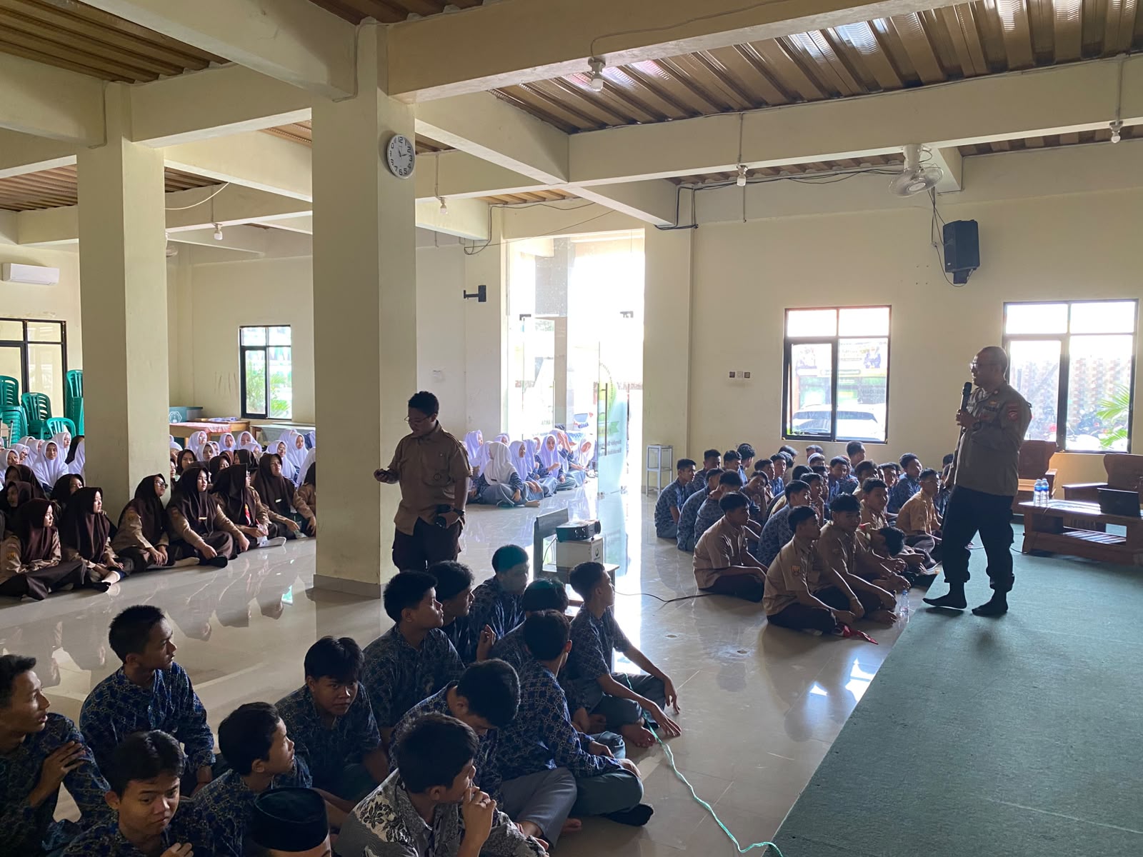 Bicara Soal Tawuran, Miras dan Narkoba, Kabagren Polres Purwakarta Ajak Pelajar Lebih Bijak Memilih Pergaulan