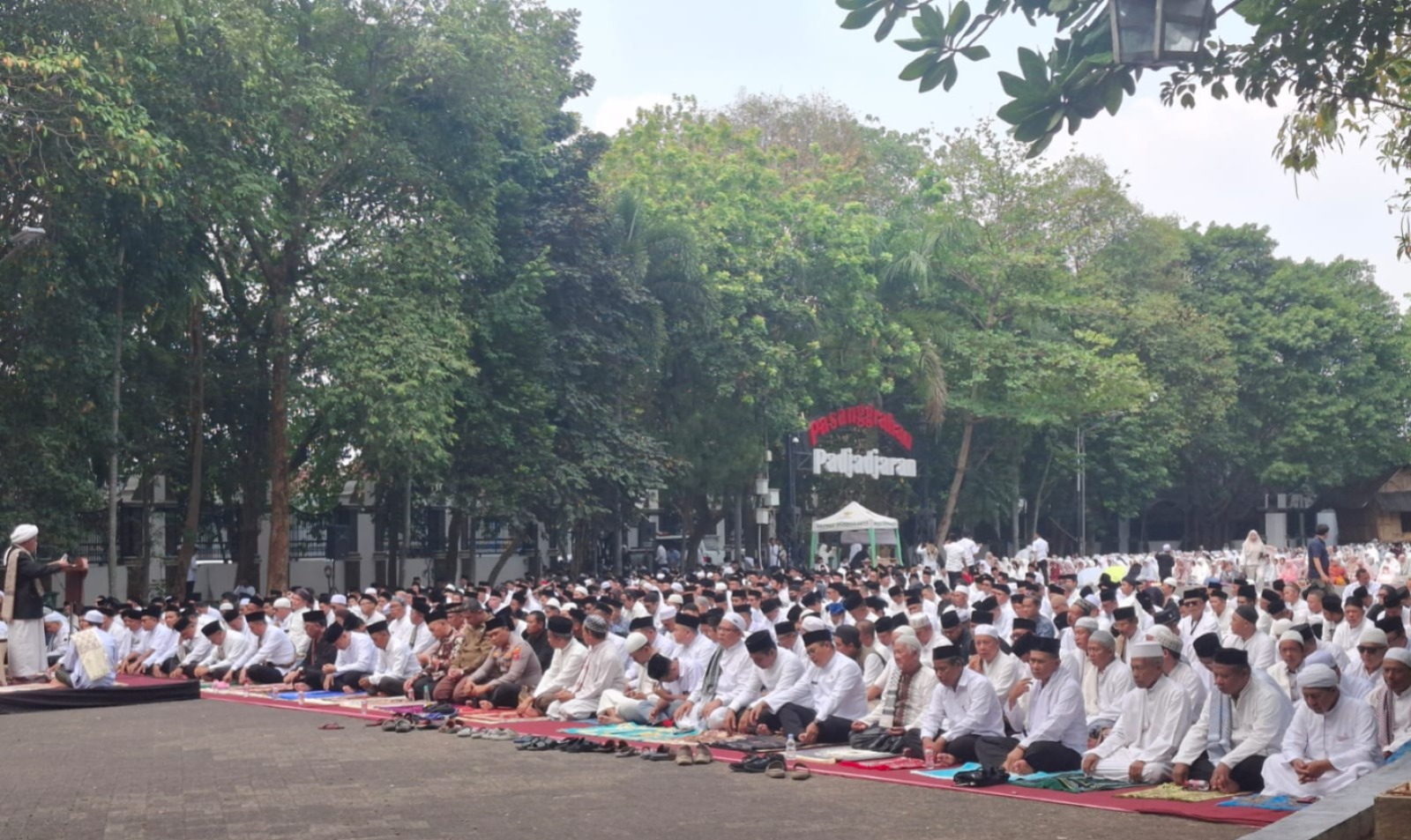Di Tengah Kemarau Panjang, Polres Purwakarta Kawal Shalat Istisqa Bersama Masyarakat