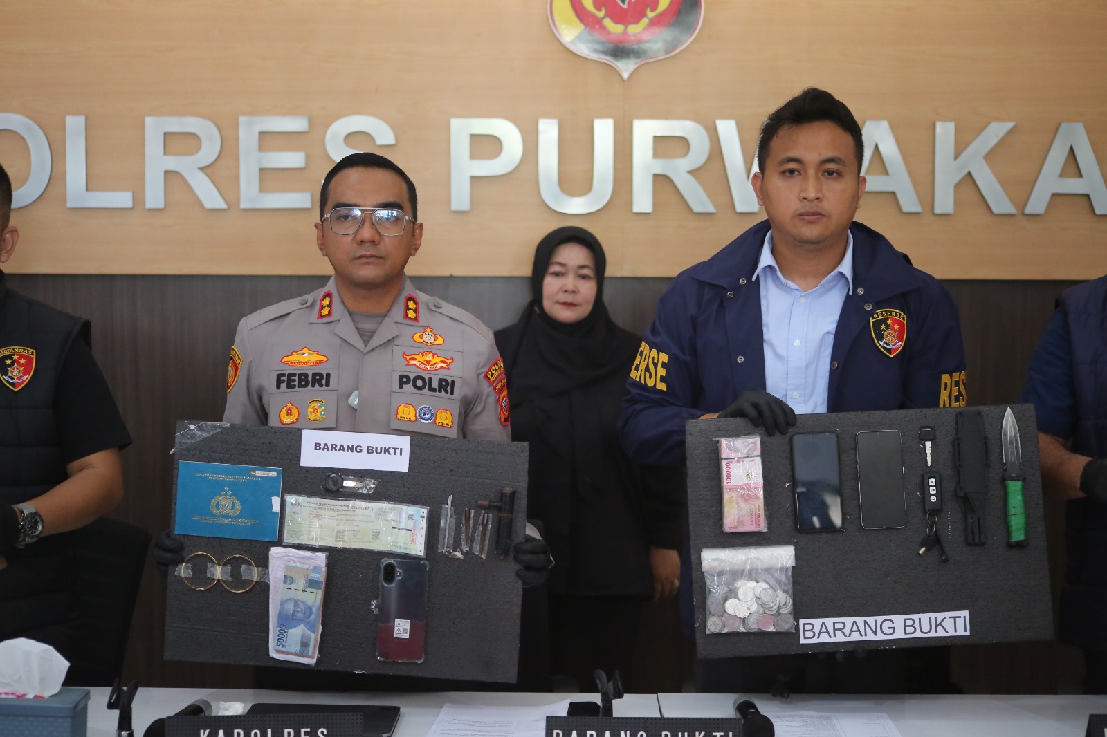 Operasi Libas Lodaya 2026, Polres Purwakarta Ungkap 13 Kasus Kejahatan dan Amankan 9 Tersangka