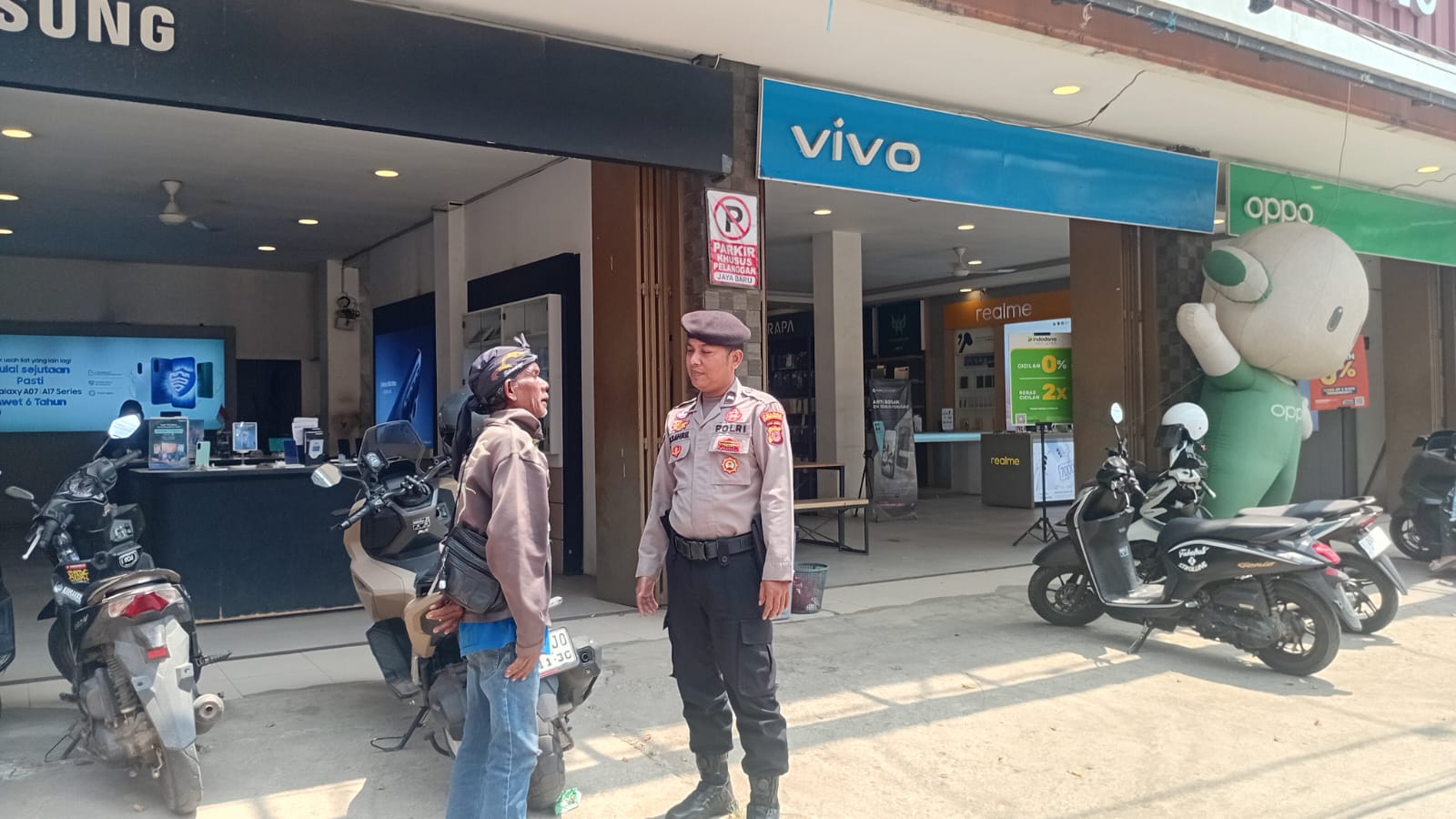 Patroli Dialogis, Upaya Polsek Plered Jaga Rawat Jawa Barat