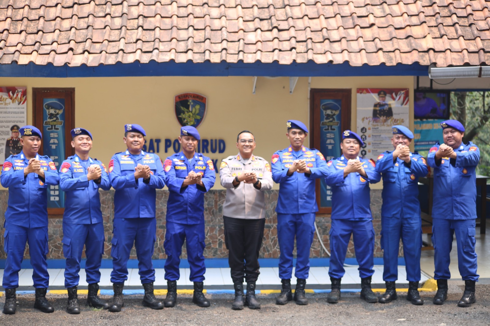 Pastikan Kesiapan Personel Jaga Perairan, Kapolres Purwakarta Kunjungi Satpolairud