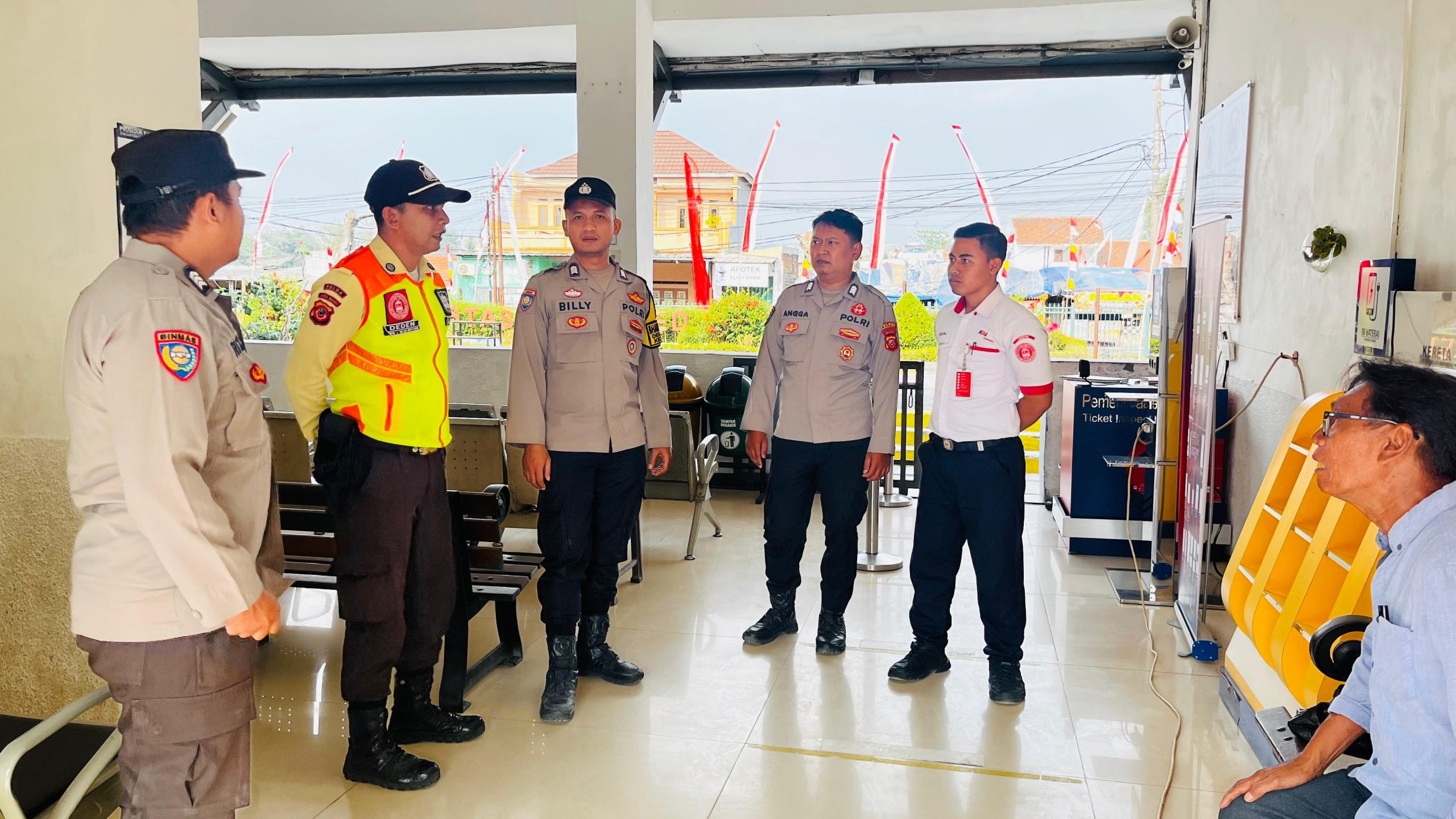 Patroli dan Pengamanan Objek Vital Gencar Dilakukan Polsek Plered