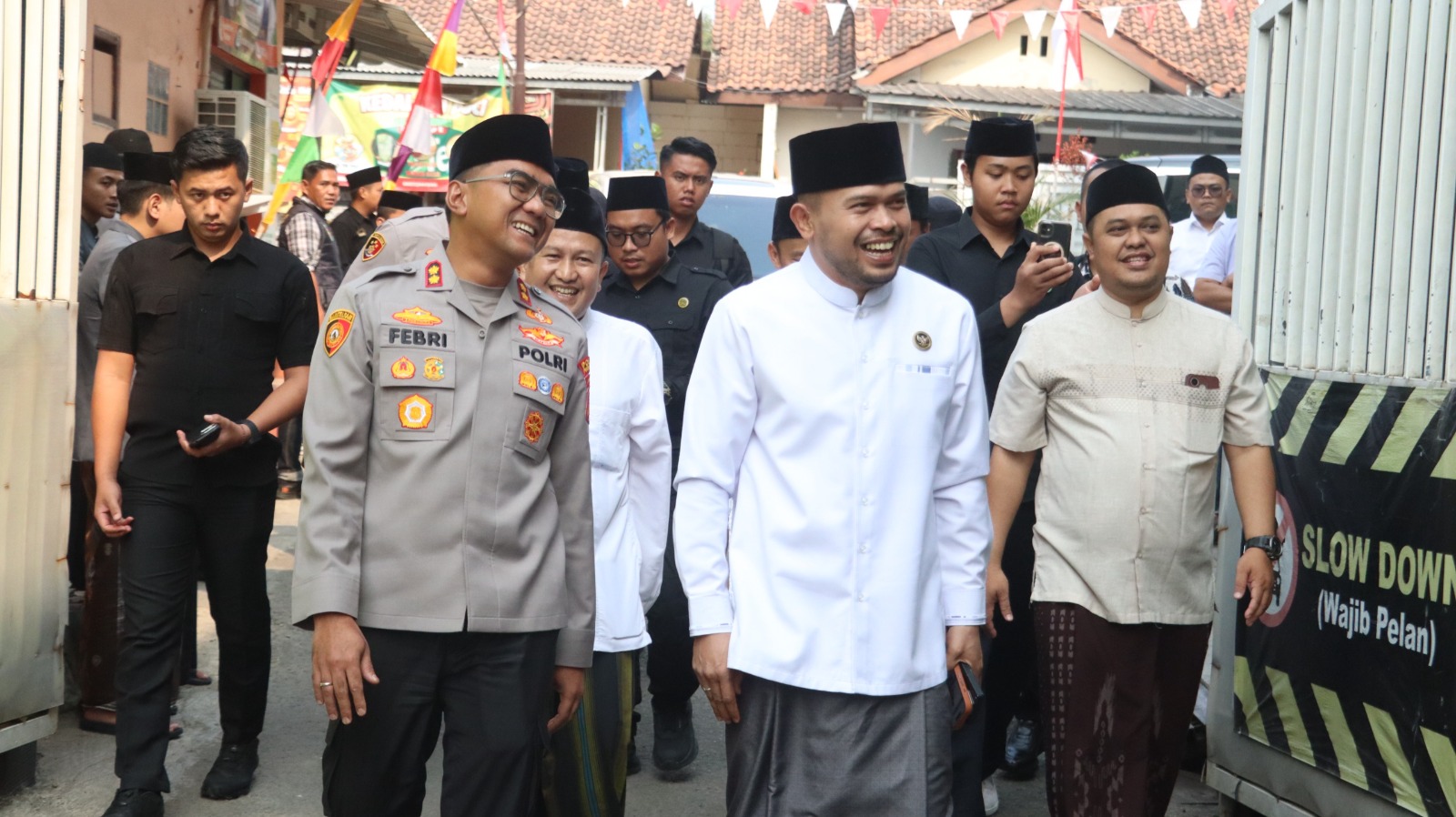 Perkuat Silaturahmi dan Nilai Keteladanan, Kapolres Purwakarta Hadiri Maulid Nabi di Ponpes Al-Muhajirin