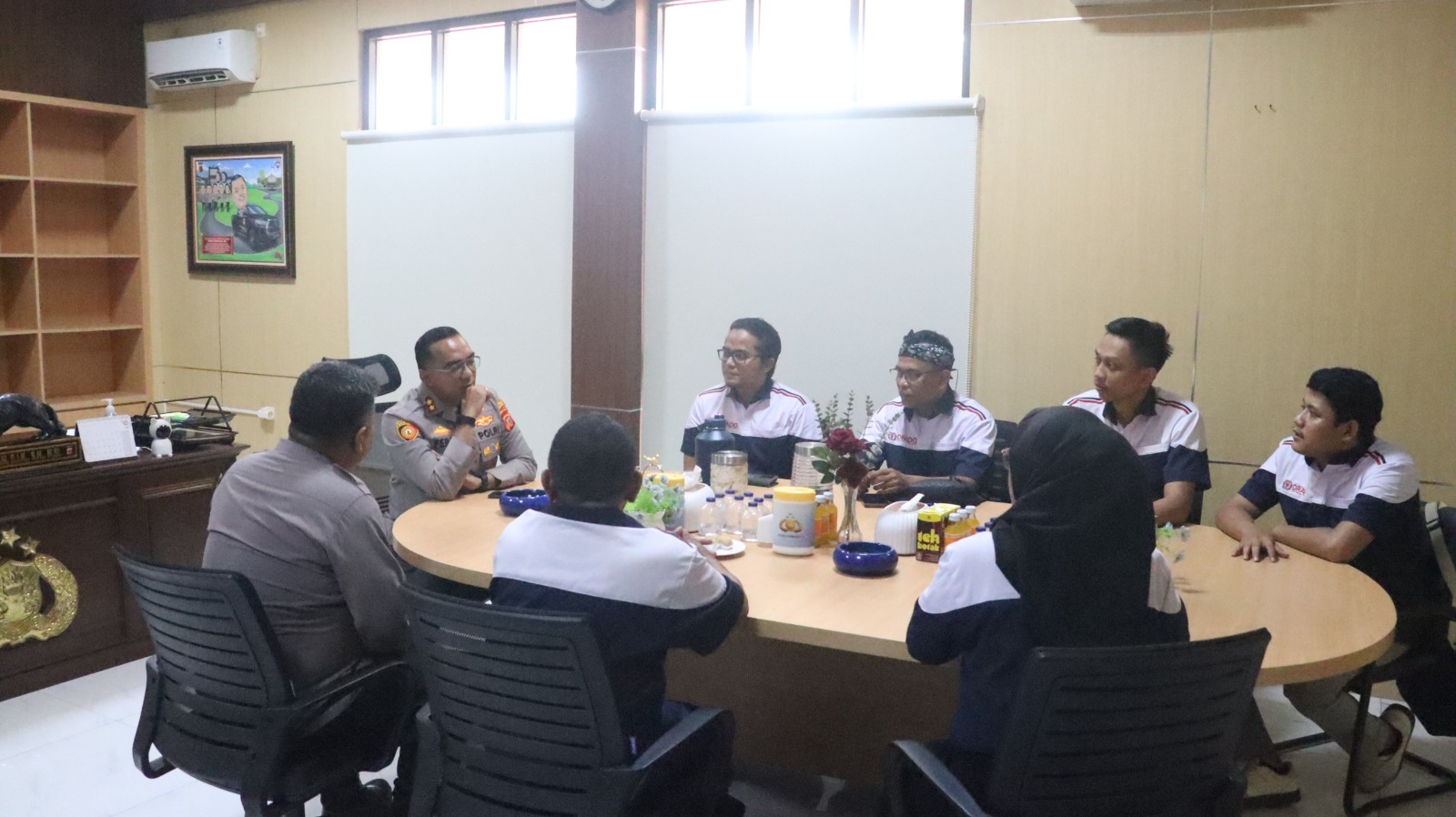 Perkuat Sinergi Kamtibmas, Kapolres Purwakarta Terima Silaturahmi Pengurus ORADO