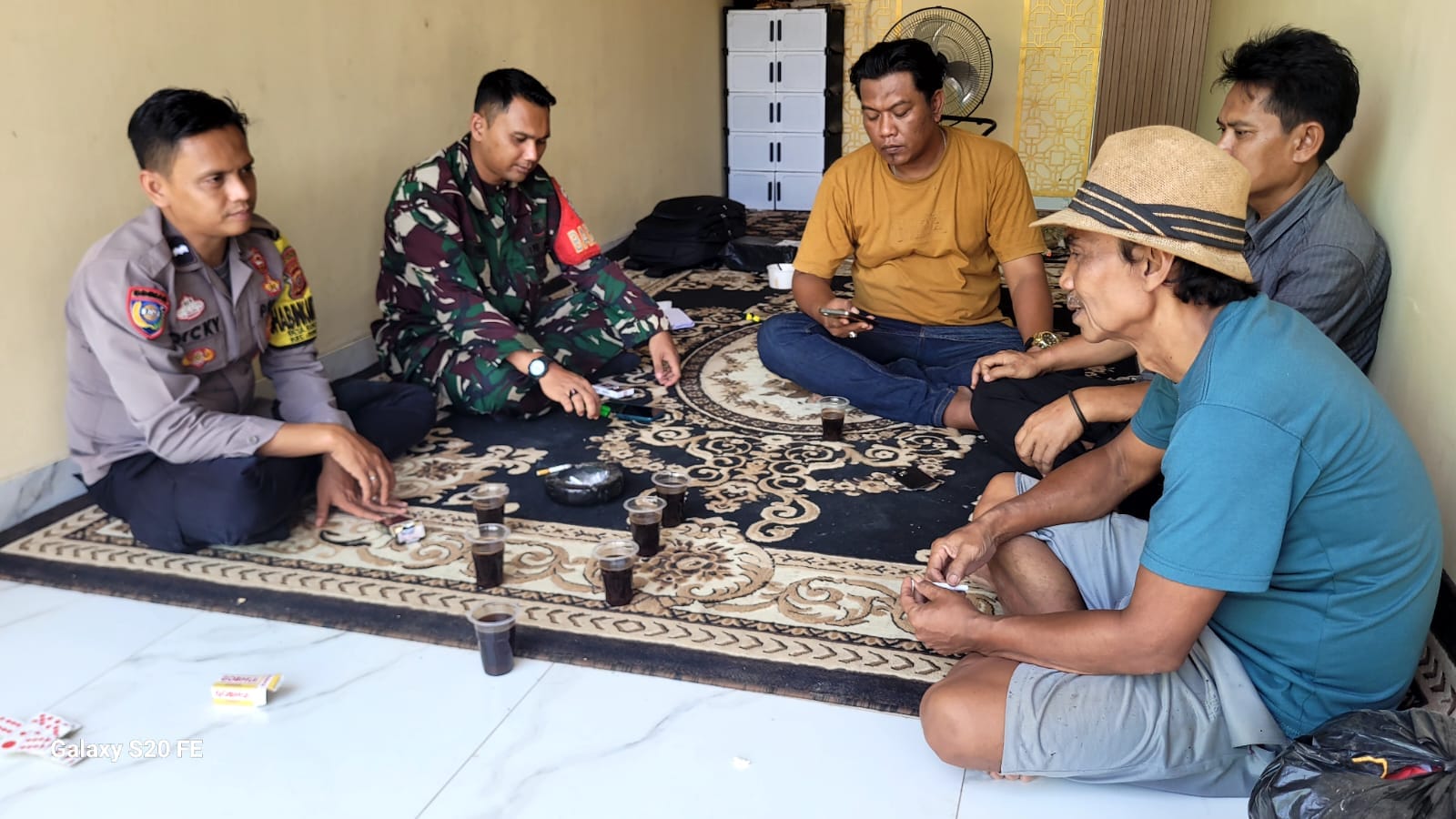 Polri-TNI Bersinergi Sambangi Warga Bungursari, Kewaspadaan Kamtibmas dan Karhutla Diperkuat