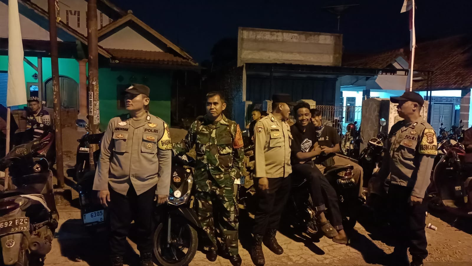 Sinergitas TNI-Polri, Polsek Bungursari dan Koramil 1907 Gelar Patroli Bersama Jaga Kamtibmas