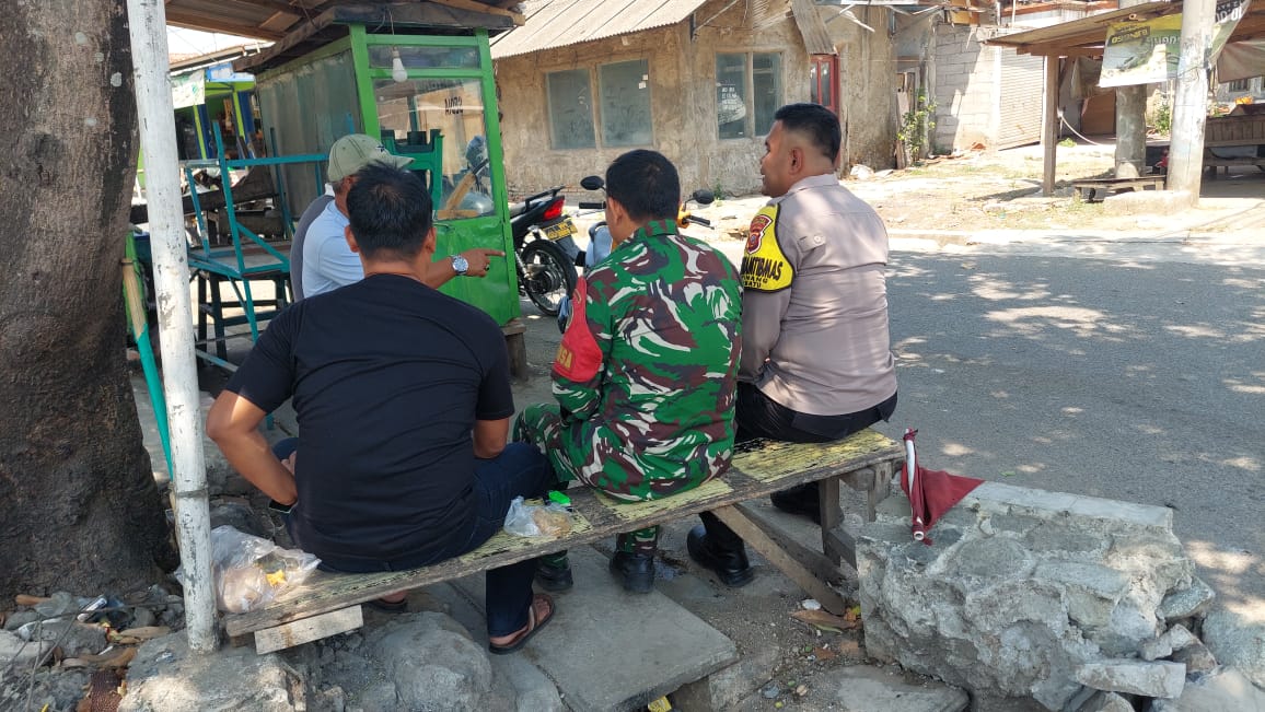 Silaturahmi TNI-Polri dengan Warga Perkuat Kepedulian Kamtibmas