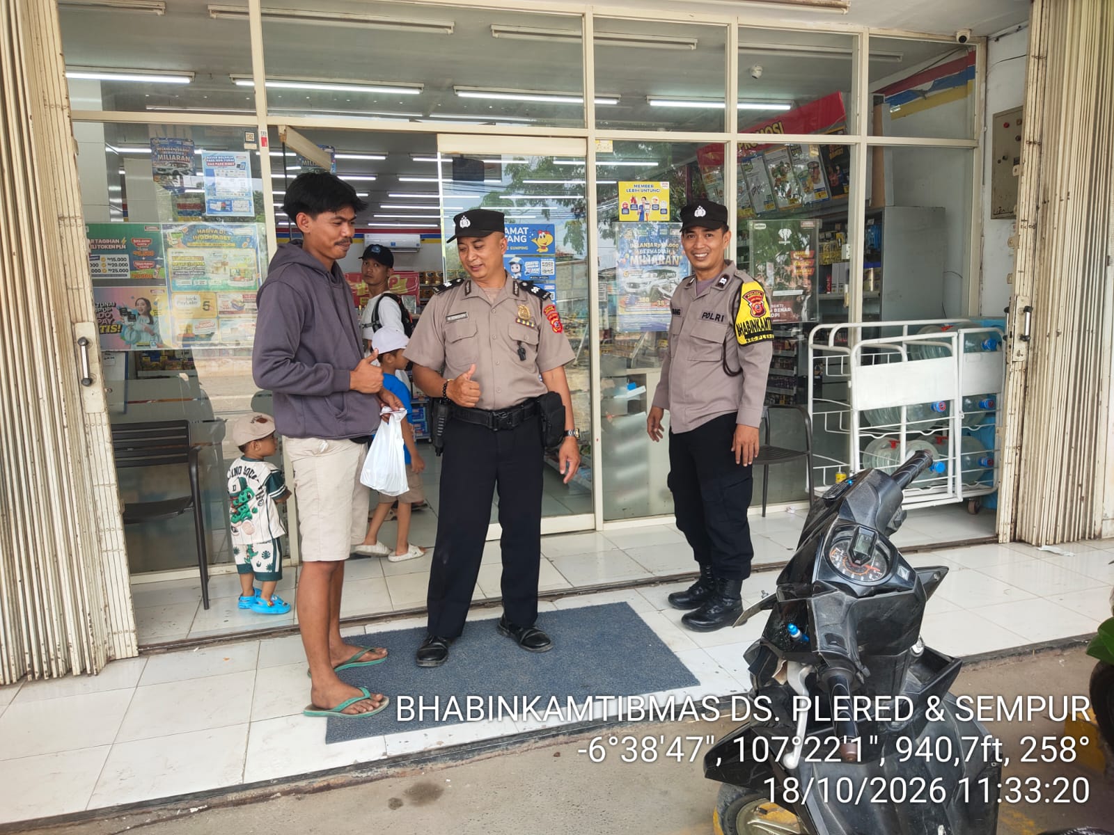 Hadirkan Polri Yang Humanis, Polsek Plered Gelar Patroli KRYD