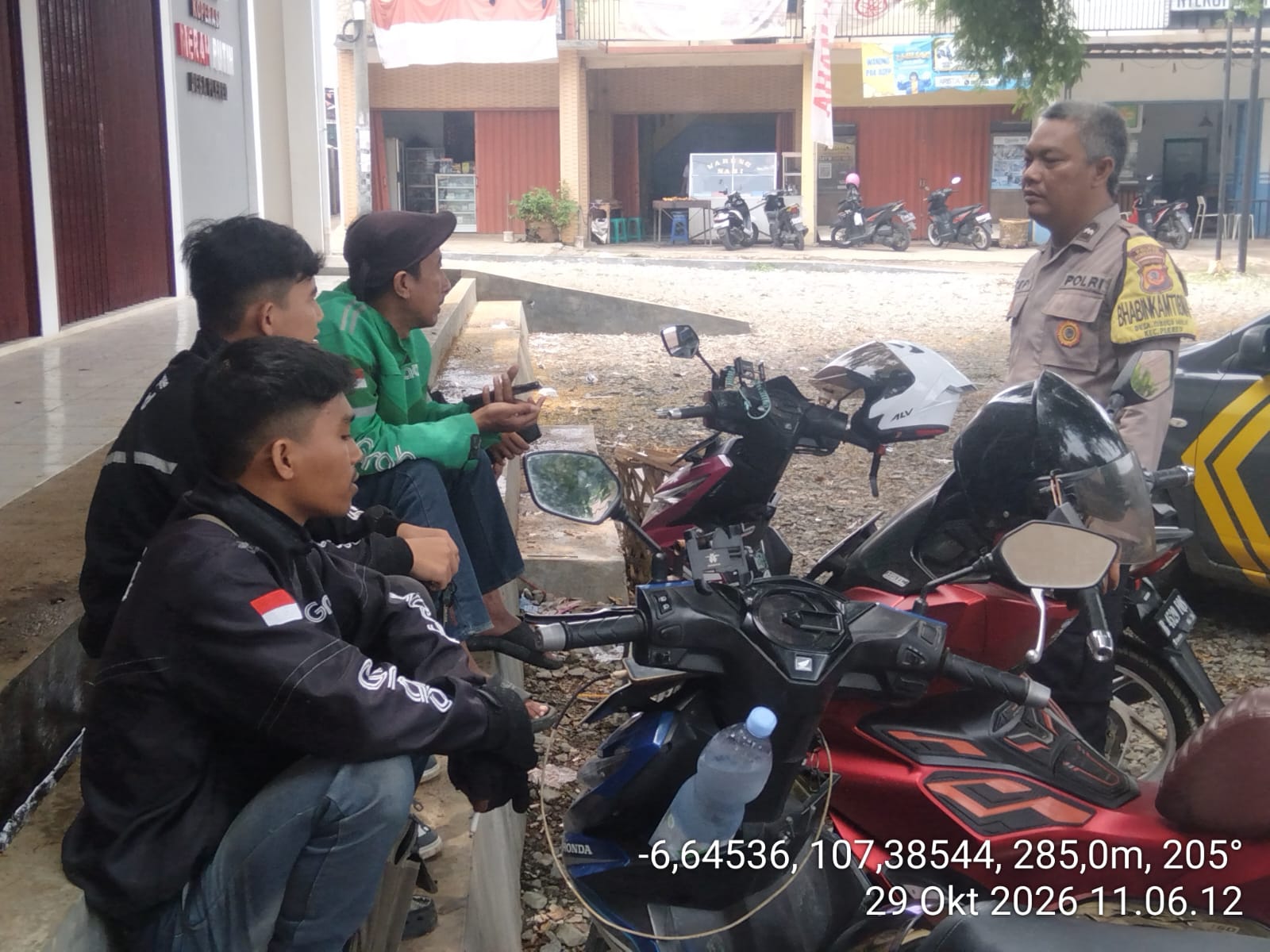 Cegah Curanmor, Polsek Plered Ingatkan Masyarakat Agar Selalu Waspada Aksi Kejahatan