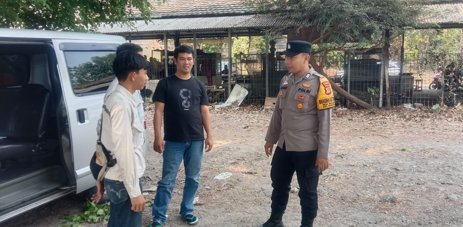 Polsek Bungursari Perkuat Kamtibmas Lewat Sambang Warga Wanakerta, Ingatkan C3 hingga Bahaya Karhutla