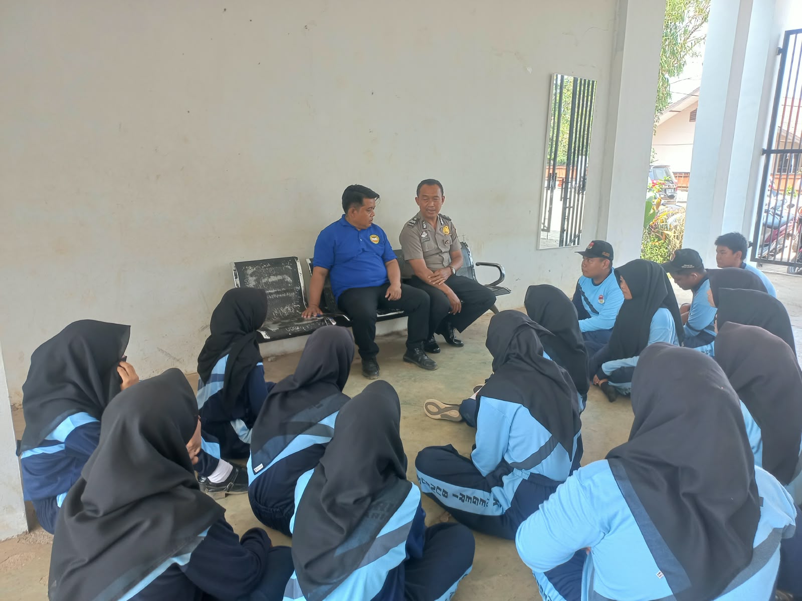 Polsek Bungursari Perkuat Pembinaan Pelajar SMKN 1 Bungursari, Cegah Bullying hingga Bahaya Narkoba