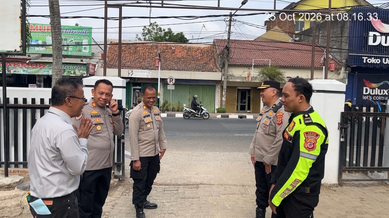Minggu Kasih, Polres Purwakarta Ajak Jemaat Perkuat Kerukunan dan Jaga Kamtibmas