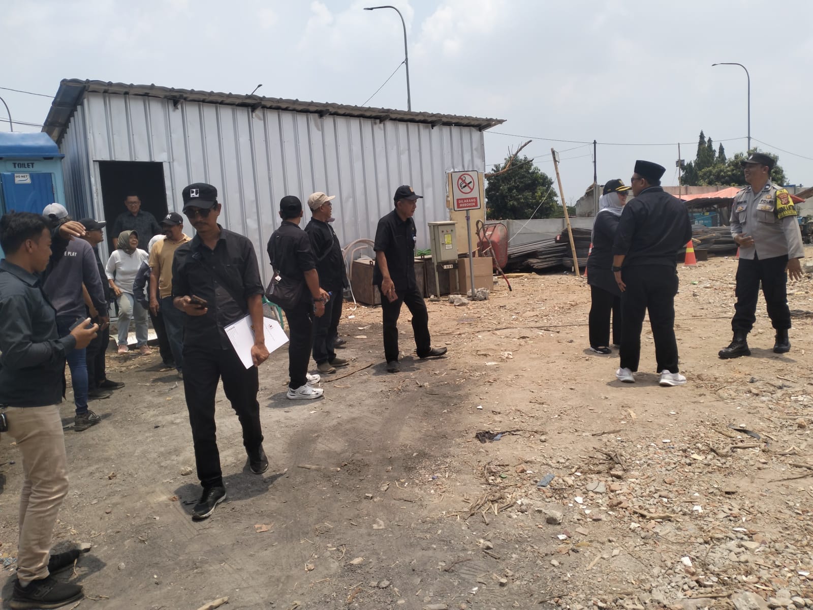 Polsek Bungursari Monitor Inspeksi Lapangan Pemda Purwakarta ke PT Graha Daya Sejahtera