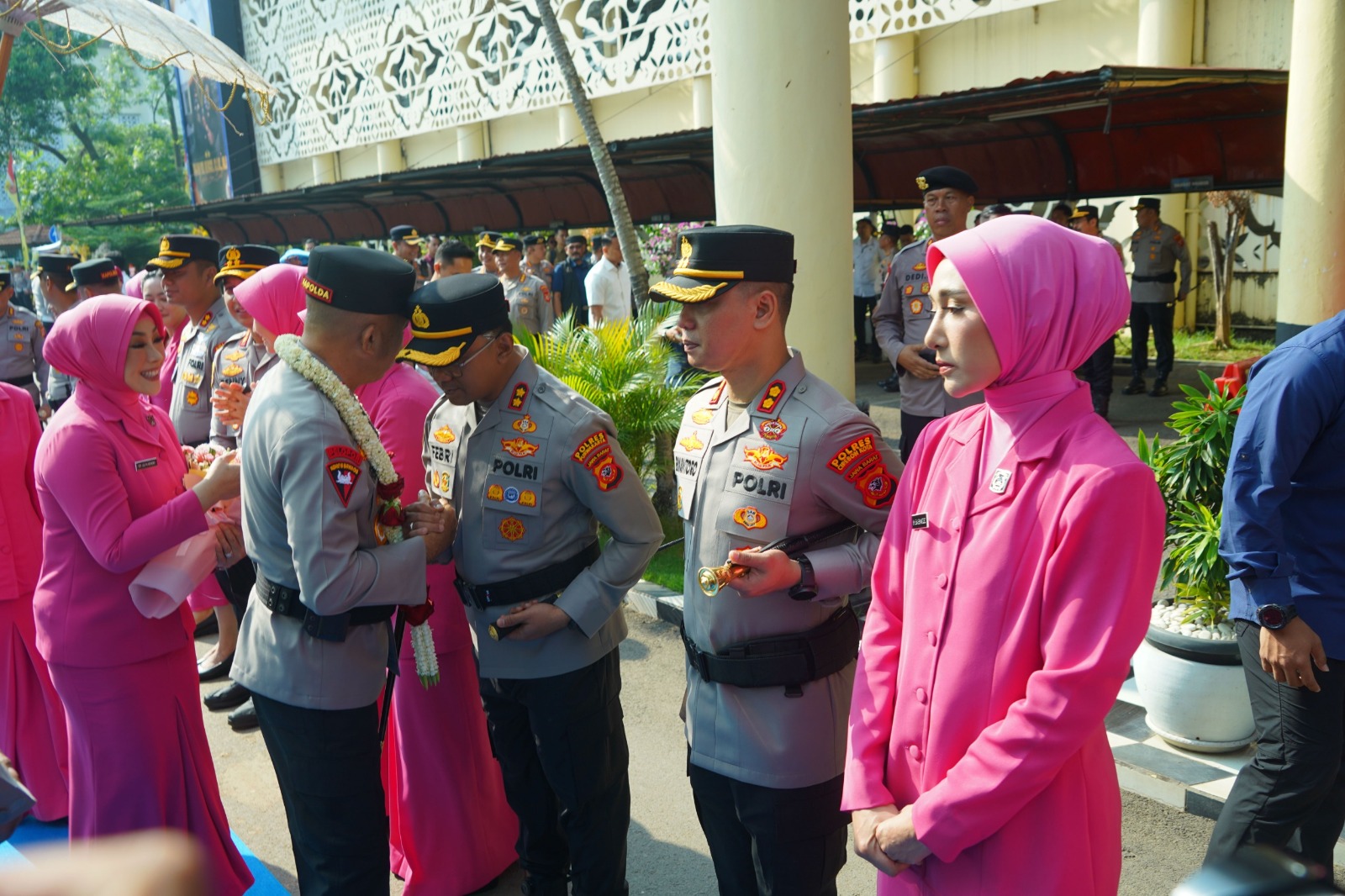 Kapolres Purwakarta hadiri sertijab Kapolda Jabar, perkuat semangat pengabdian Polri