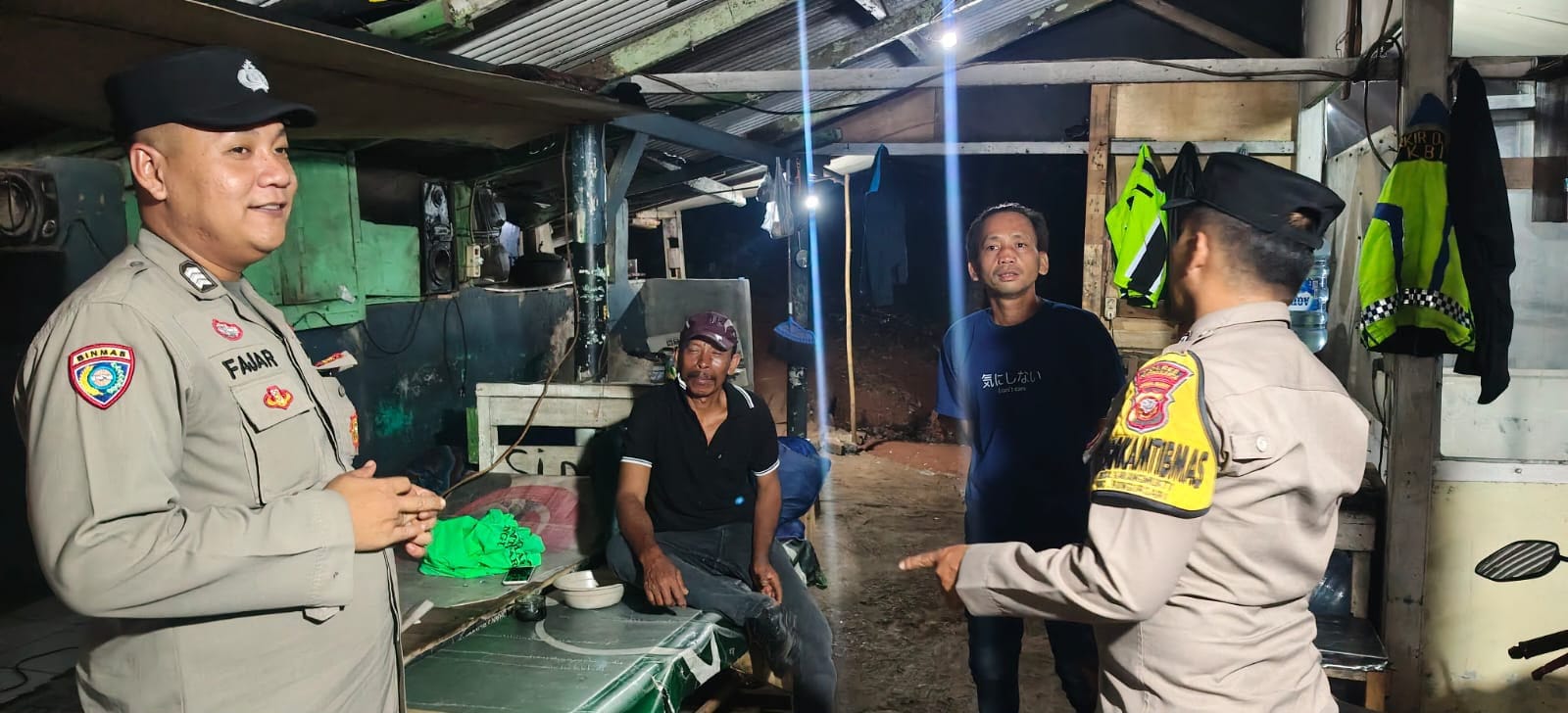 Patroli Malam Polsek Bungursari Perkuat Antisipasi C3, Geng Motor dan Karhutla