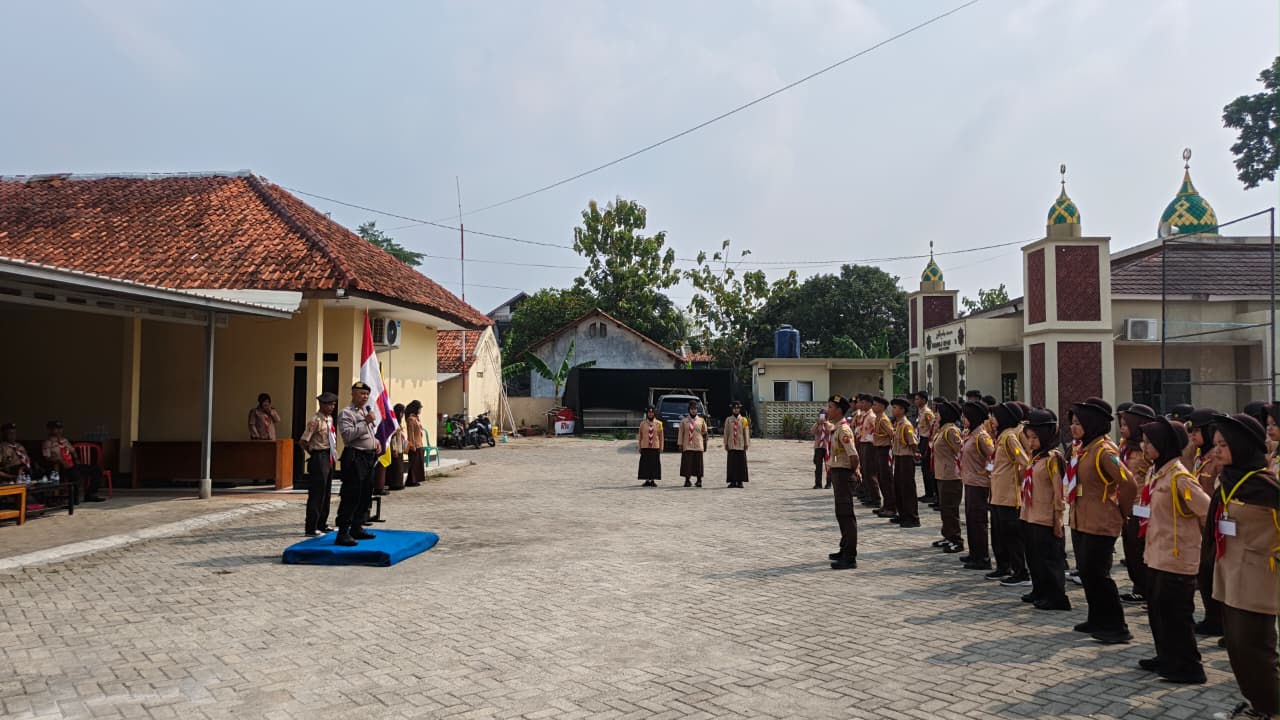 Edukasi Generasi Muda, Polsek Plered Buka Pelatihan Dasar Saka Bhayangkara