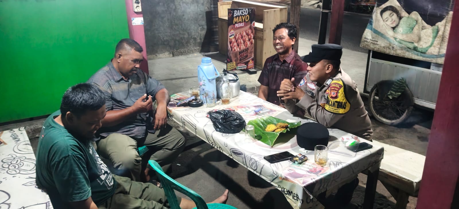 Sat Kamling Karangmukti Diperkuat, Polsek Bungursari Fokus Cegah C3 dan Karhutla