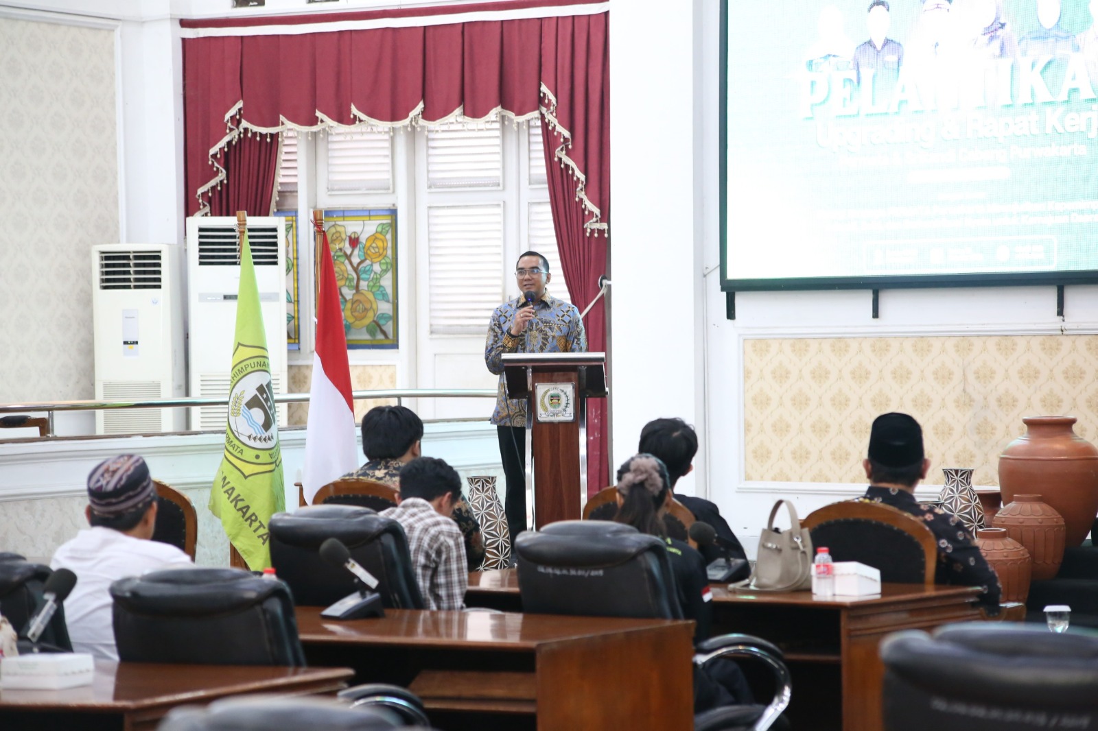 Pelantikan Pengurus Cabang PERMATA & SRIKANDI Purwakarta, Kapolres Jalin Kedekatan Hangat dengan Mahasiswa