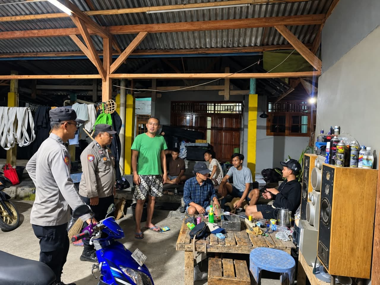 Polsek Bungursari Gelar KRYD Malam Hari, Antisipasi C3 hingga Gangguan Kamtibmas